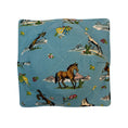 Load image into Gallery viewer, Cowgirl Rides On Microwave Bowl Cozy