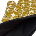 Load image into Gallery viewer, Gold Owls Oven Mitt
