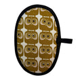 Load image into Gallery viewer, Gold Owls Mini Pincher Mitt