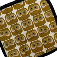 Load image into Gallery viewer, Gold Owls Pot Holder