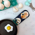 Load image into Gallery viewer, Dapper Animals Cast Iron Skillet Mitt