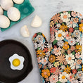 Load image into Gallery viewer, Disco Daisy Oven Mitt