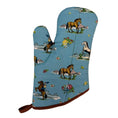 Load image into Gallery viewer, Cowgirl Rides On Oven Mitt