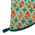 Load image into Gallery viewer, Flower Medallions Oven Mitt