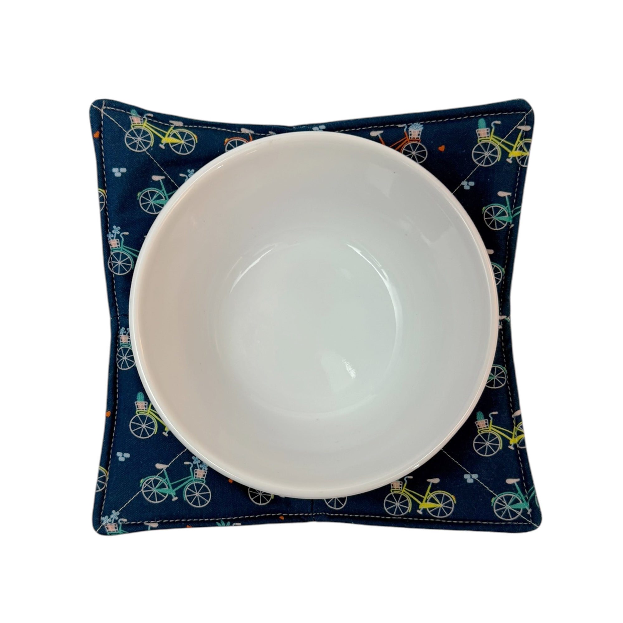 Bicycles Microwave Bowl Cozy