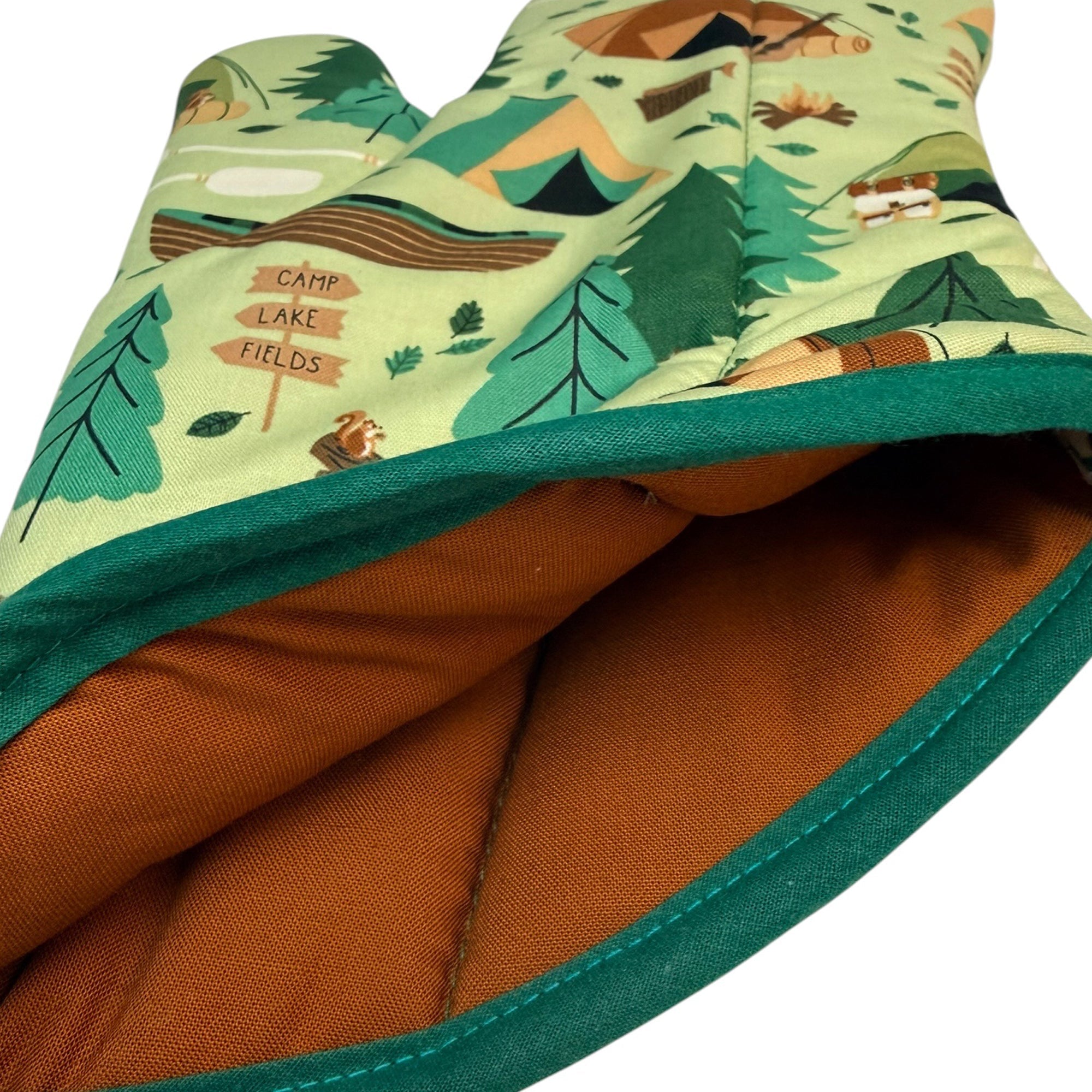 Camp Life Oven Mitt