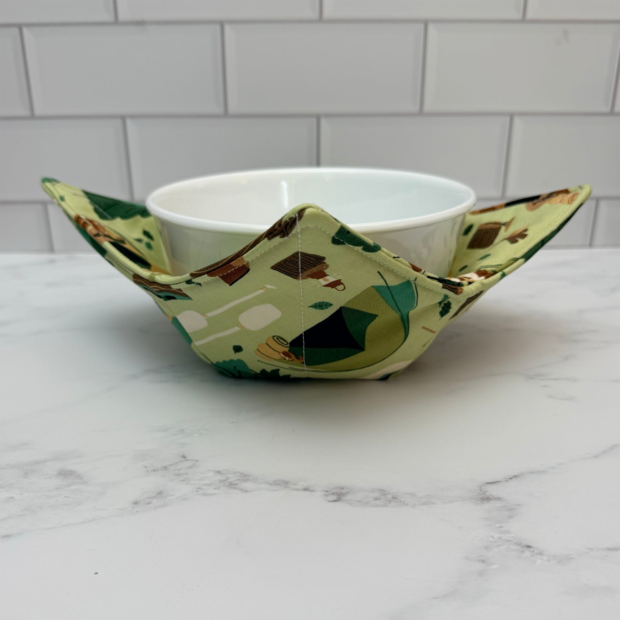 Camp Life Microwave Bowl Cozy