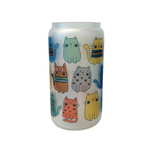 Load image into Gallery viewer, Cats Glass Tumbler
