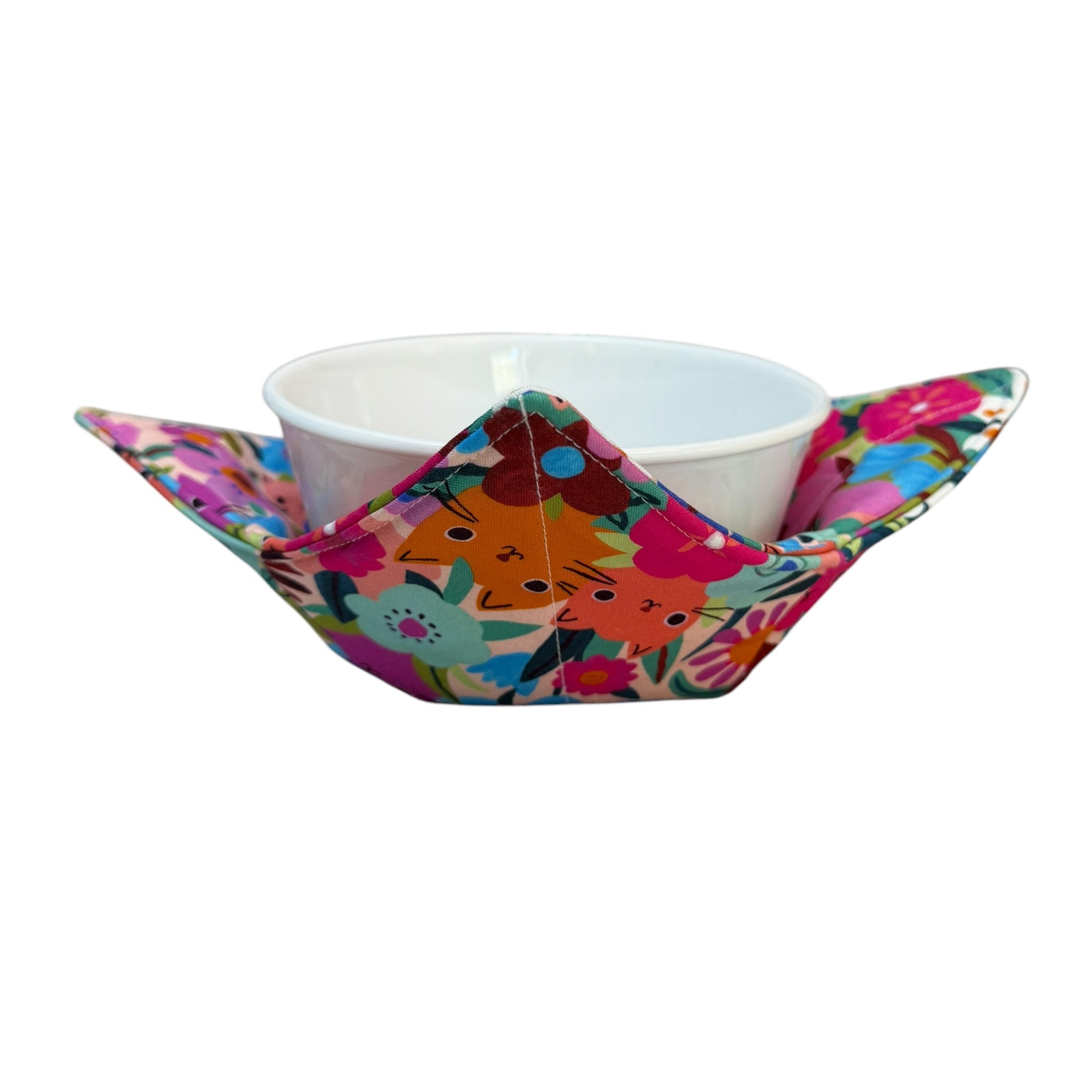 Garden Cats Microwave Bowl Cozy