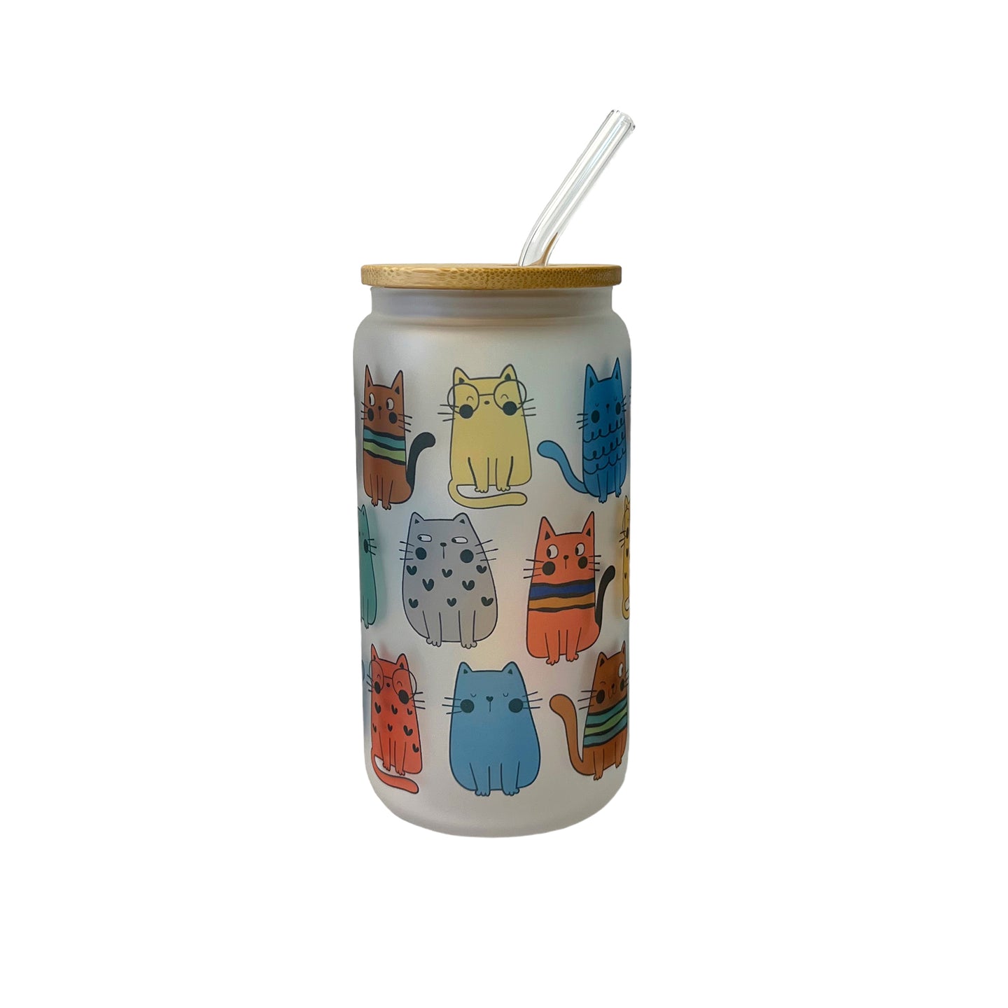 Cats Glass Tumbler