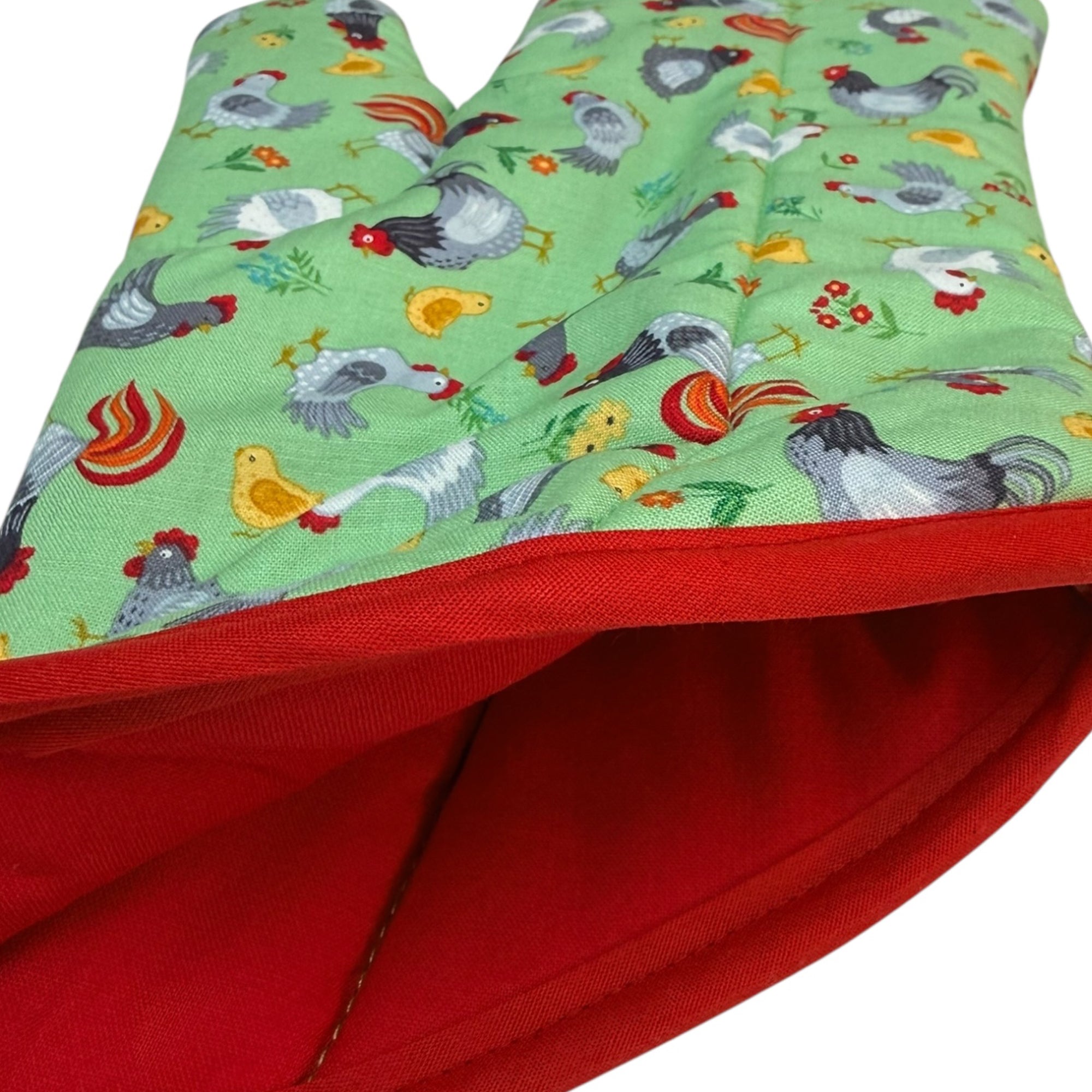 Chicken Coop Oven Mitt