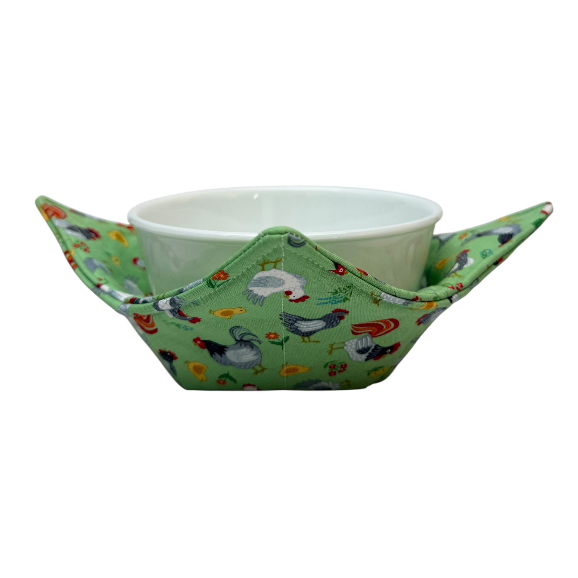 Chicken Coop Microwave Bowl Cozy