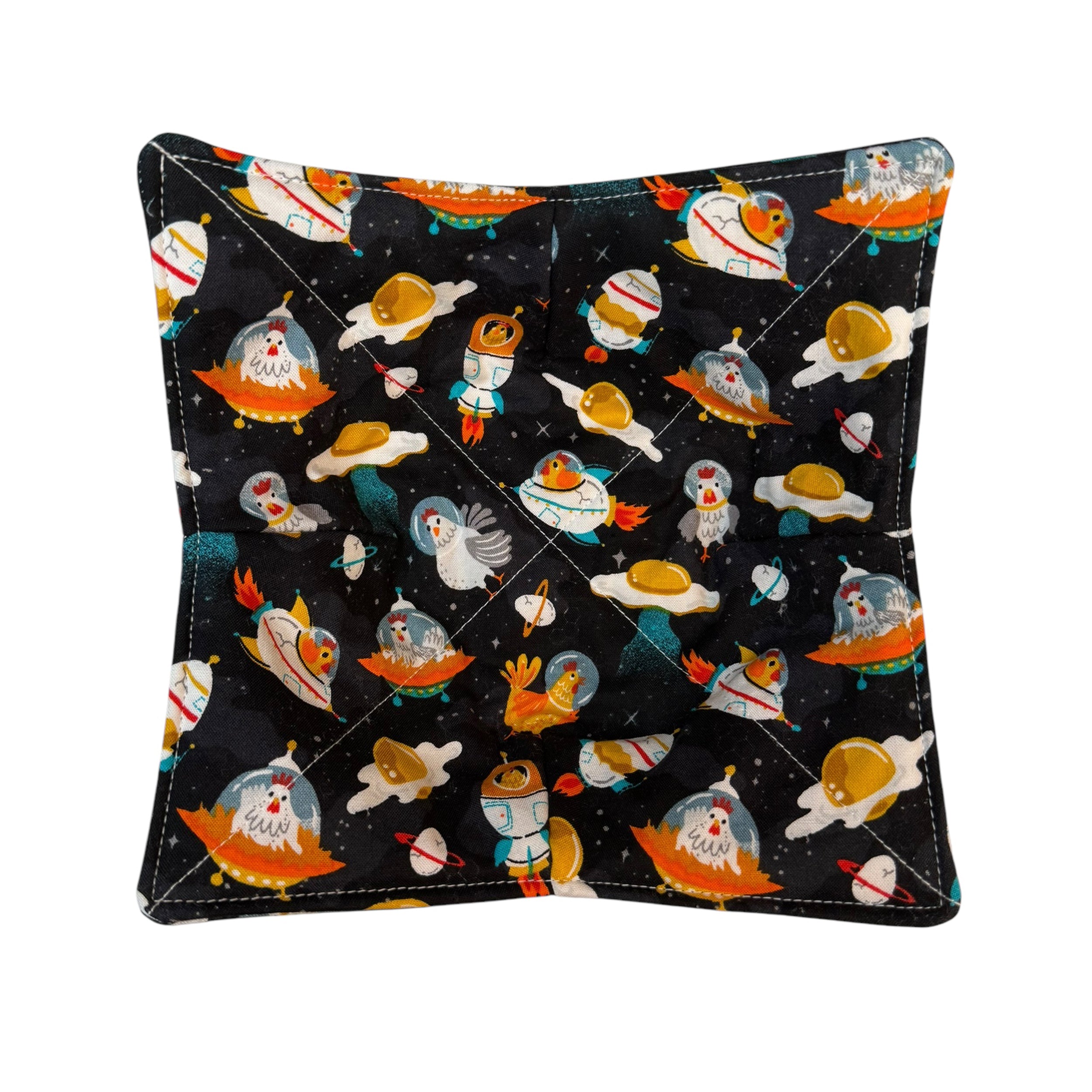 Chicken Galaxy Microwave Bowl Cozy