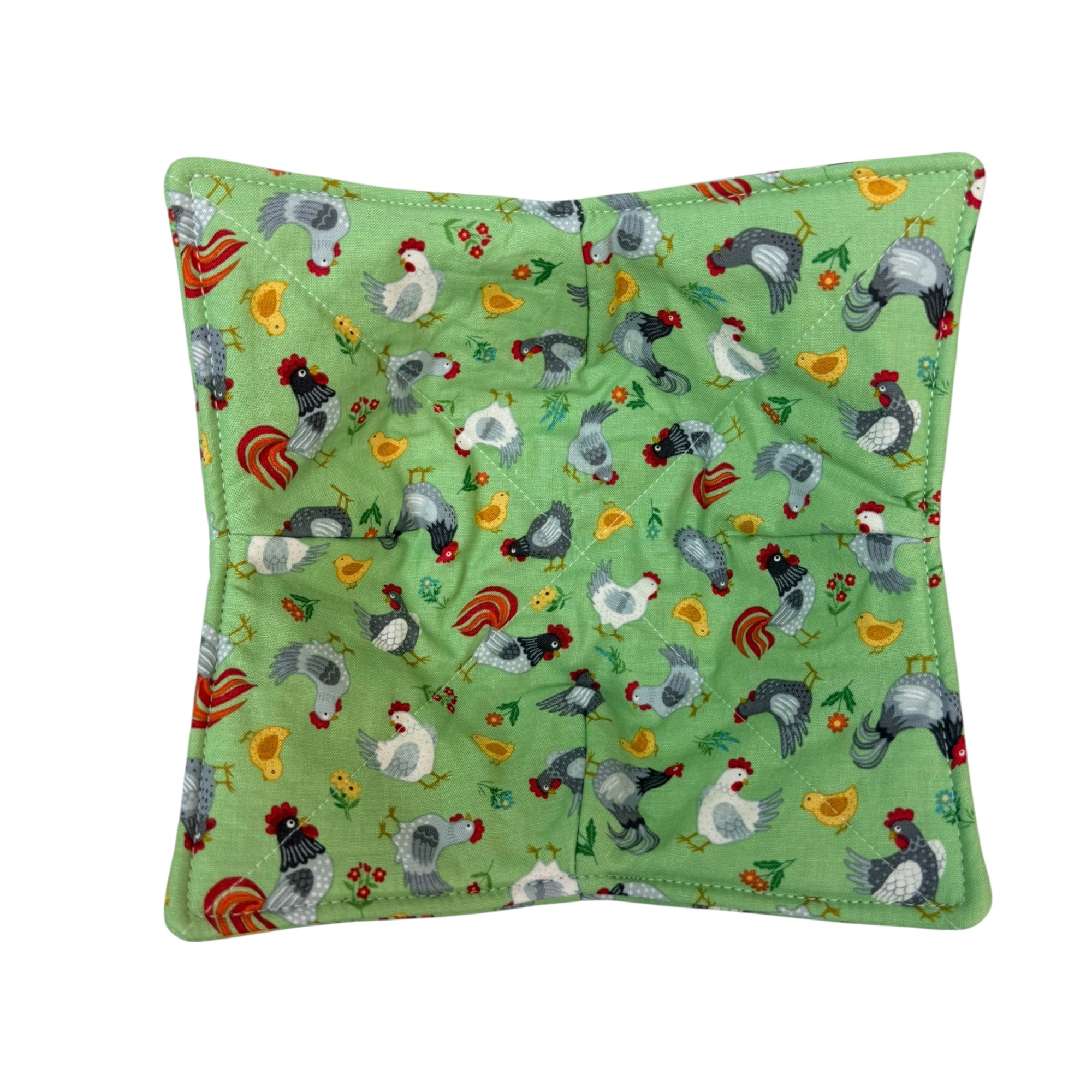 Chicken Coop Microwave Bowl Cozy