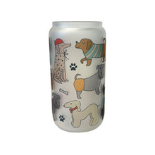 Load image into Gallery viewer, Dogs Glass Tumbler
