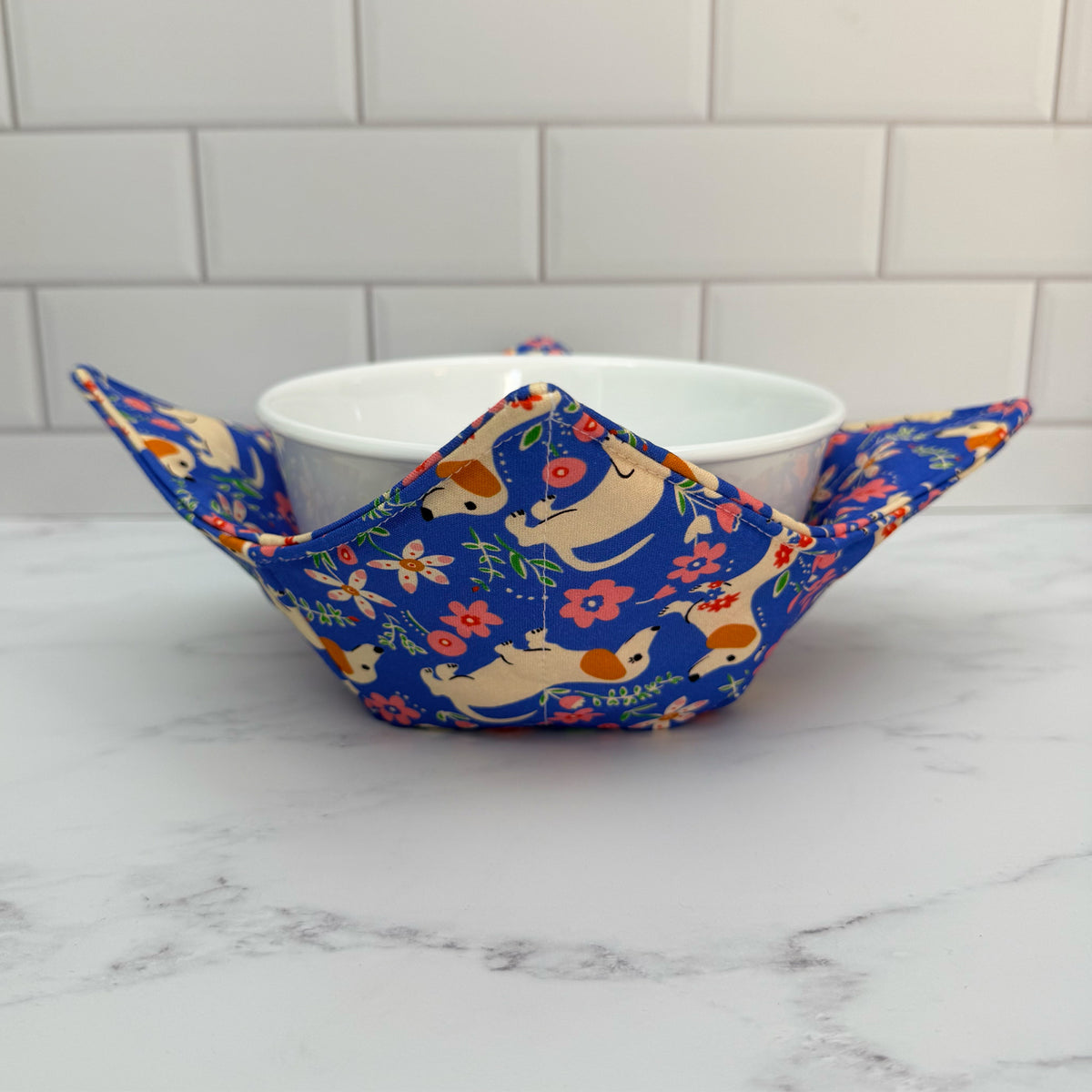 Pemberley Pups Microwave Bowl Cozy