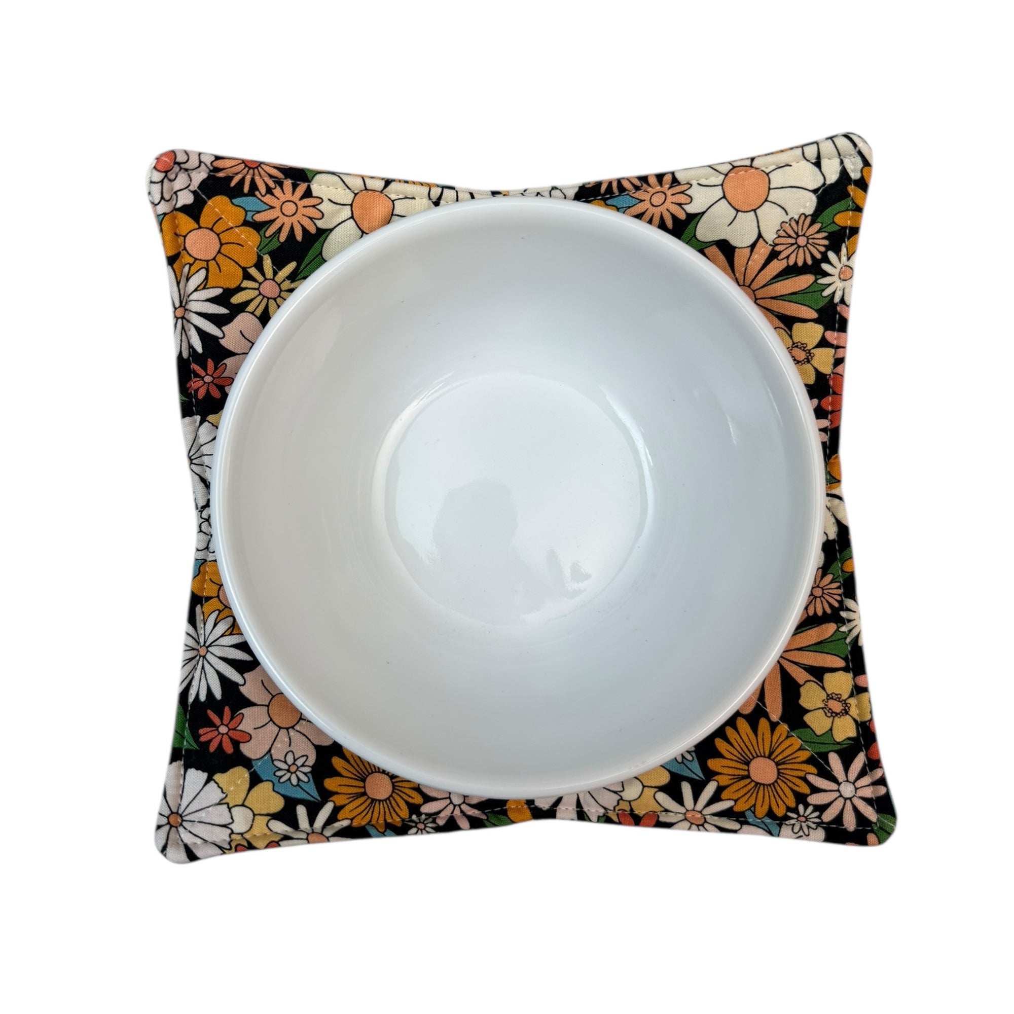 Disco Daisy Microwave Bowl Cozy