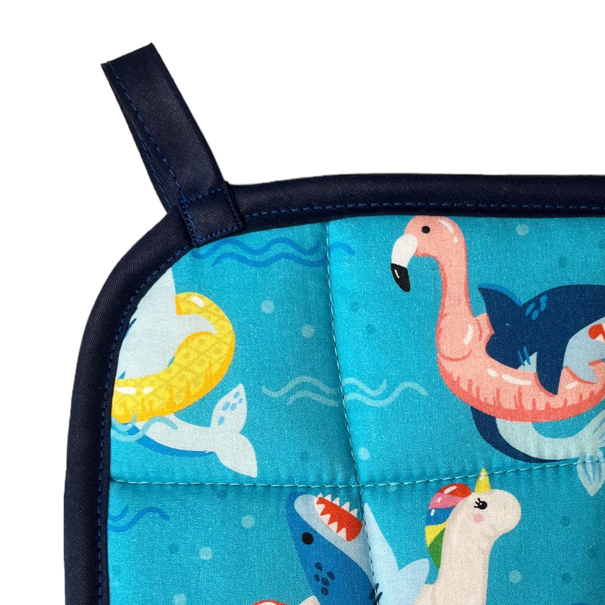 Shark Pool Party Pot Holder