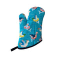Load image into Gallery viewer, Shark Pool Party Oven Mitt
