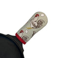 Load image into Gallery viewer, Barnyard Chickens Cast Iron Handle Mitt
