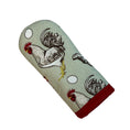 Load image into Gallery viewer, Barnyard Chickens Cast Iron Handle Mitt
