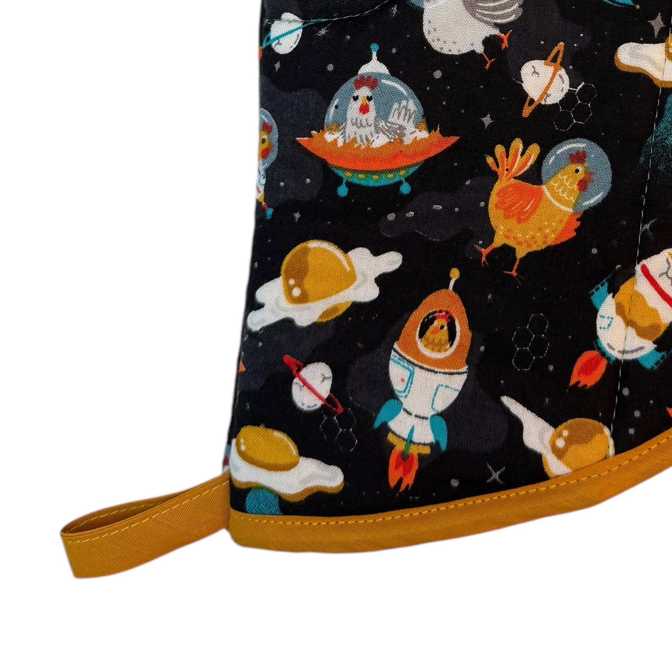 Chicken Galaxy Oven Mitt