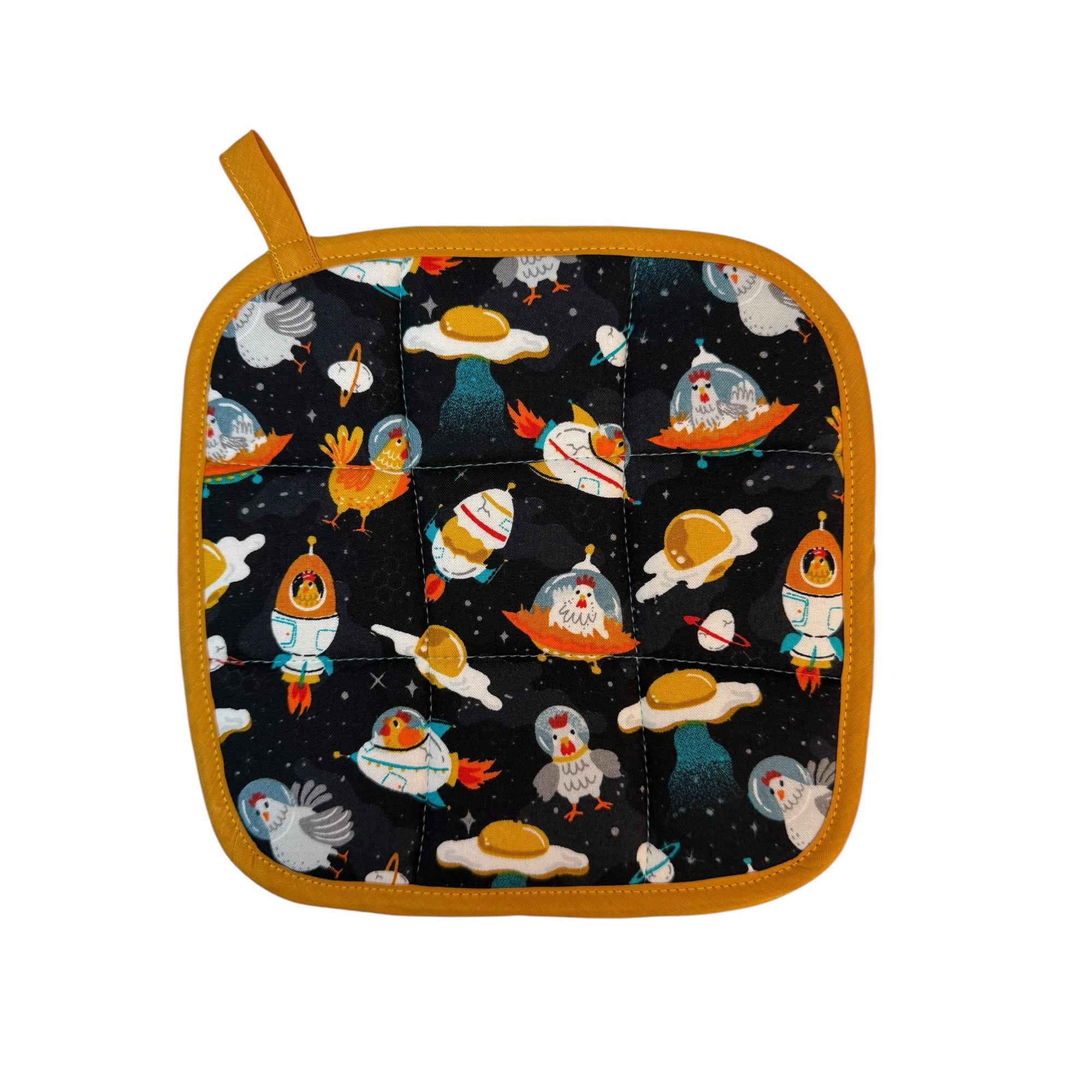 Chicken Galaxy Pot Holder