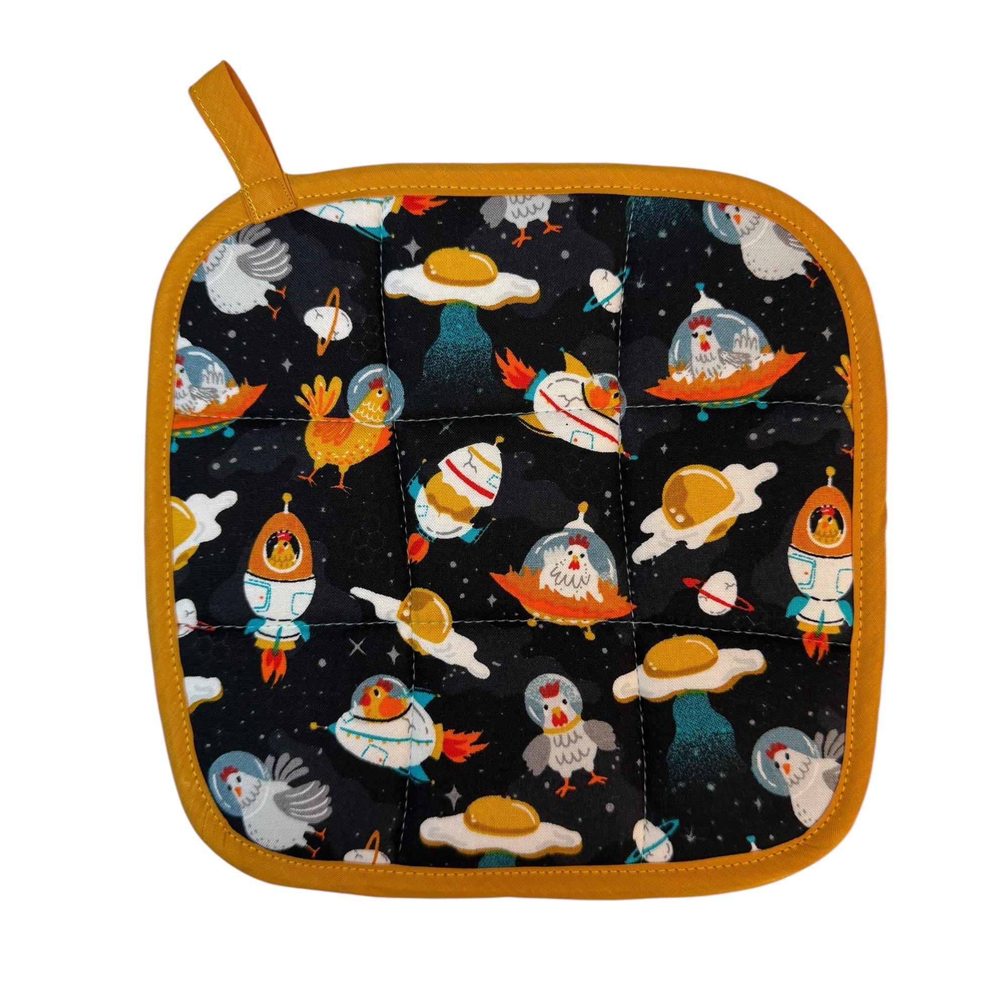 Chicken Galaxy Pot Holder