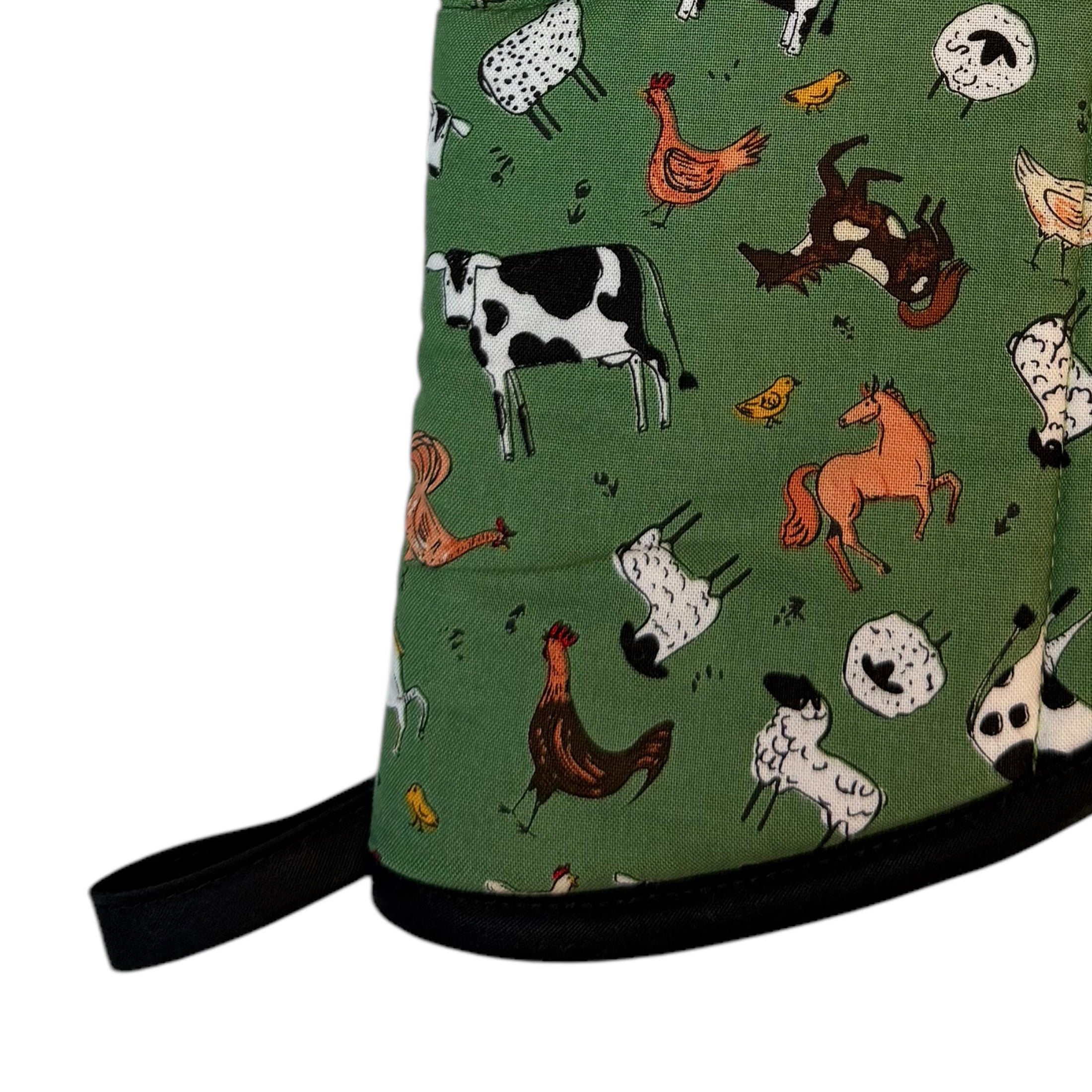 Down on the Farm Oven Mitt