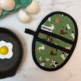 Load image into Gallery viewer, Down on the Farm Mini Pincher Mitt
