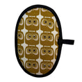 Load image into Gallery viewer, Gold Owls Mini Pincher Mitt
