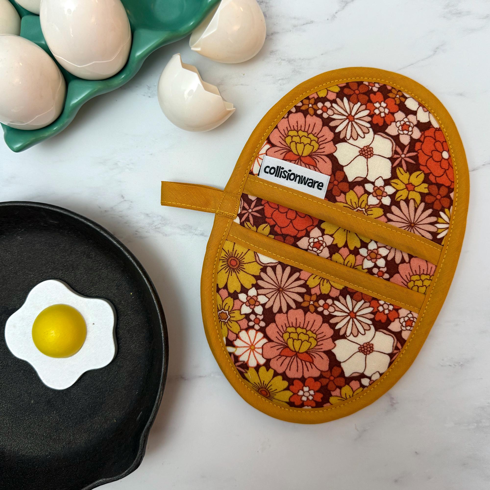 70's Sunburst Mini Pincher Mitt