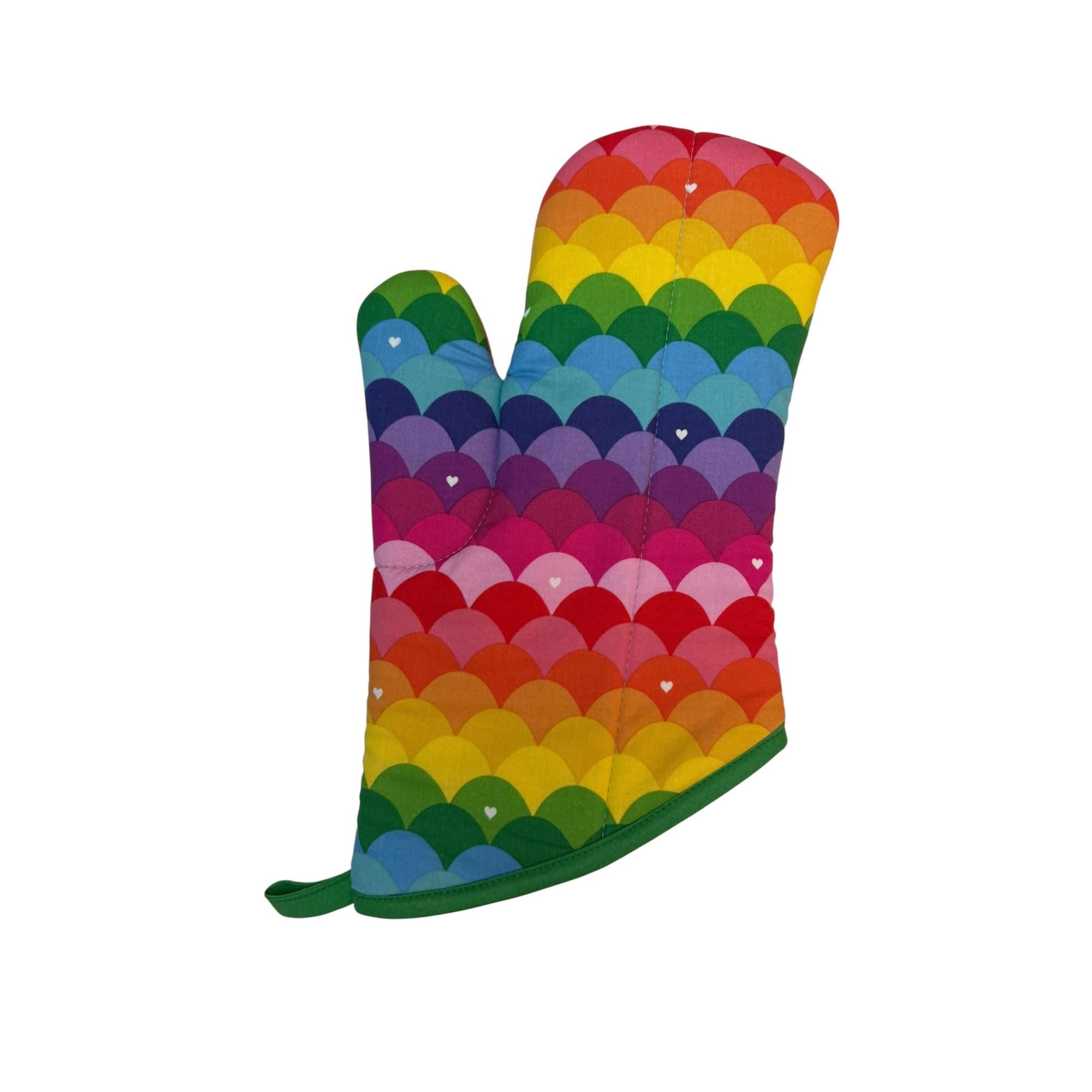 Rainbow Oven Mitt