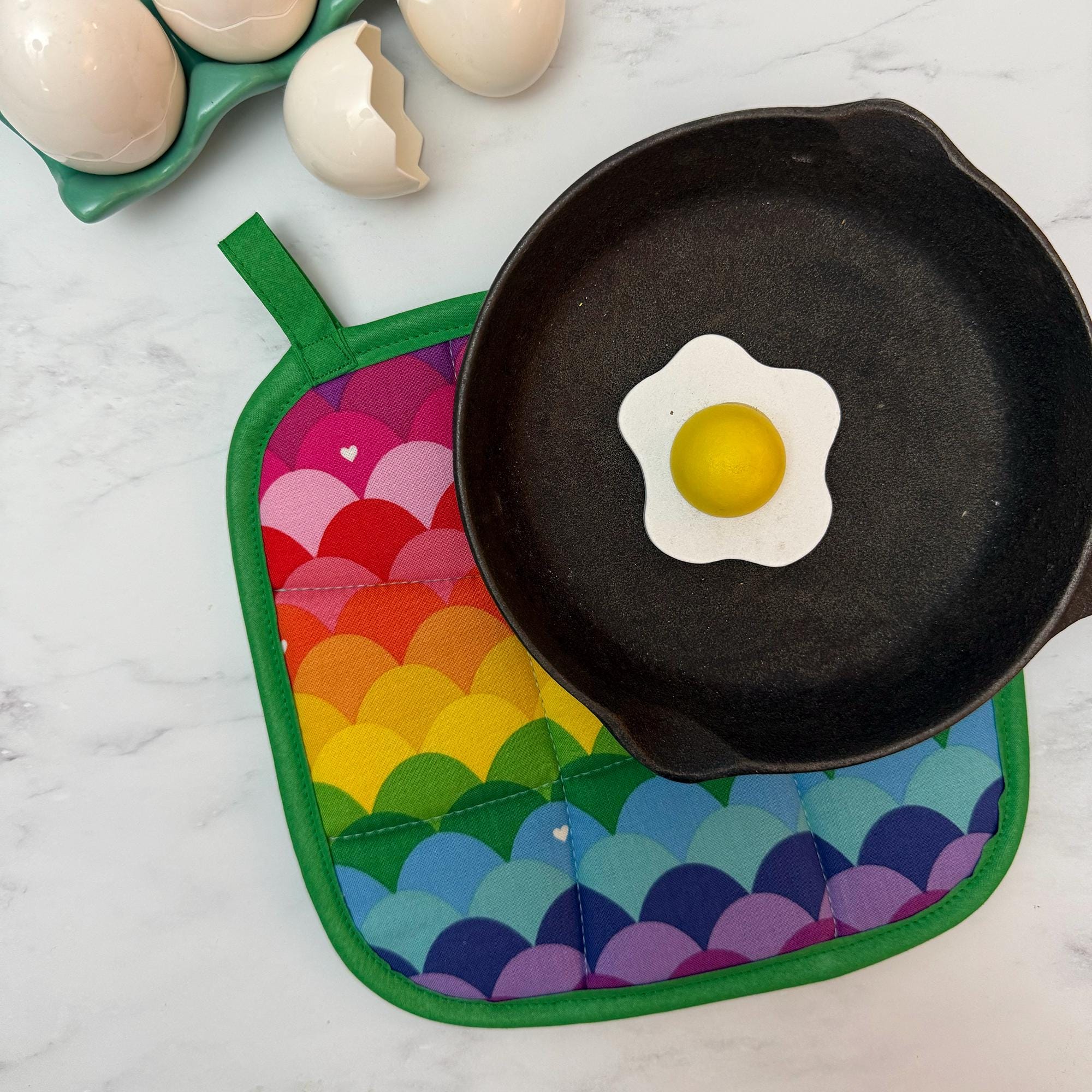 Rainbow Pot Holder