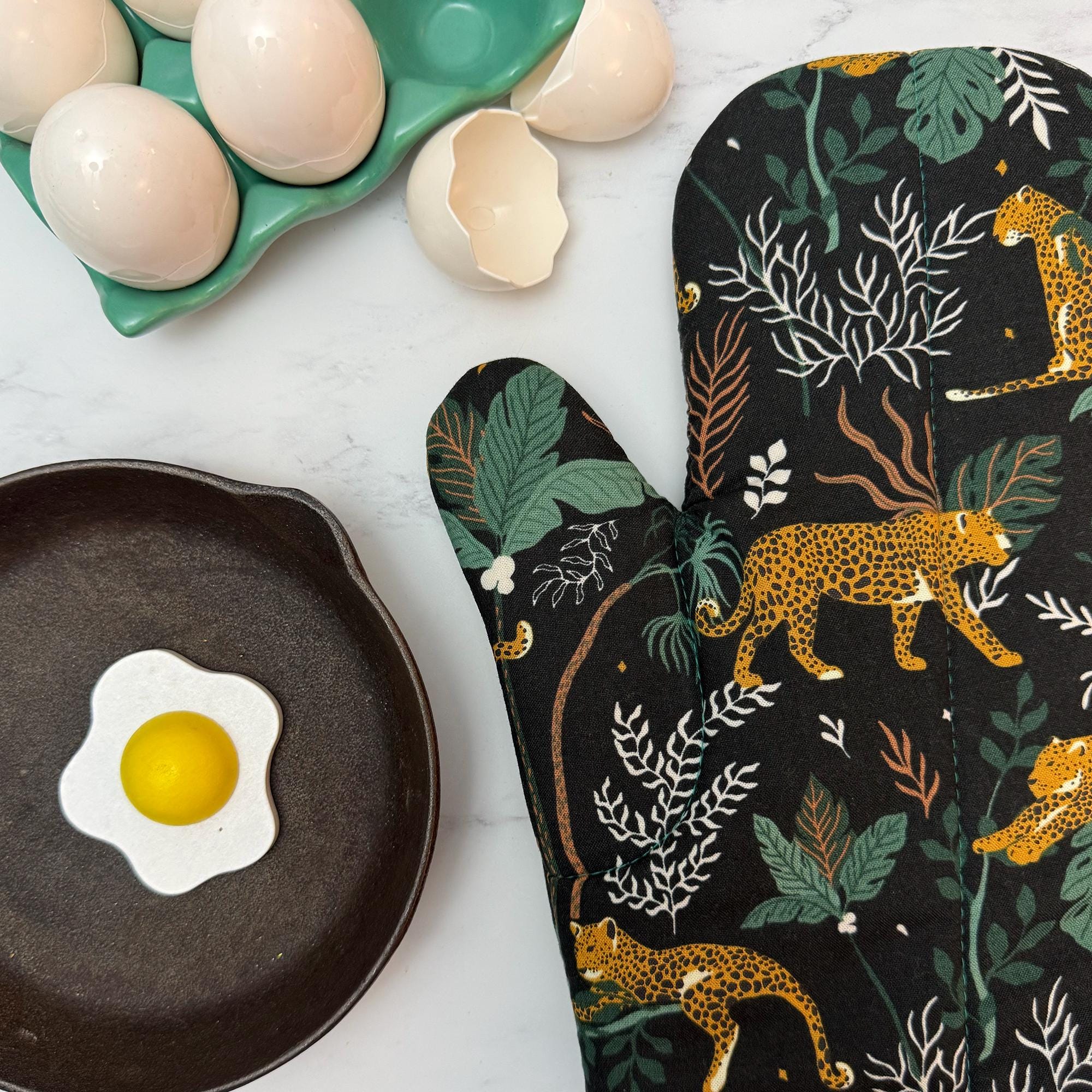 Leopard Oven Mitt