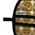 Load image into Gallery viewer, Gold Owls Mini Pincher Mitt
