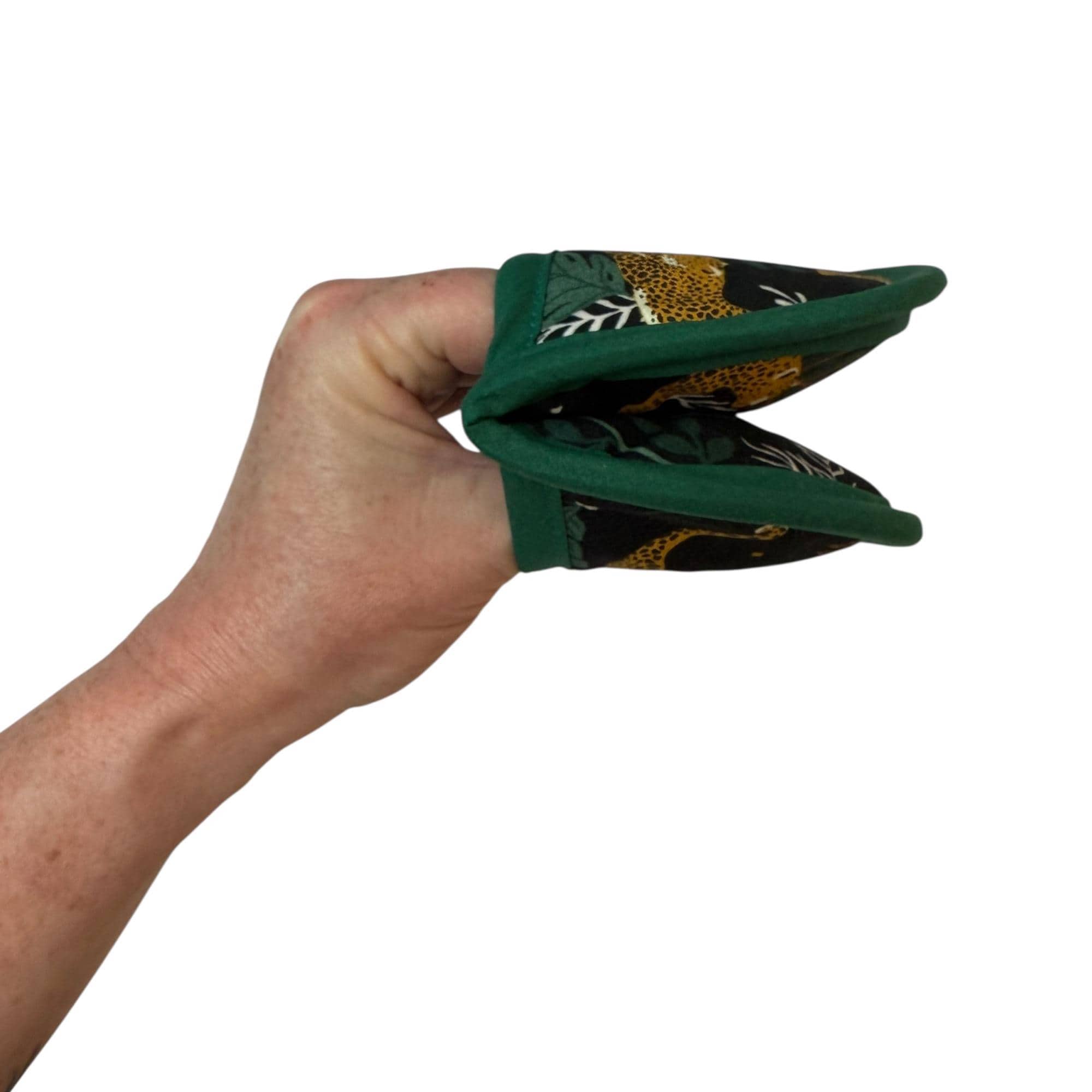 Leopard Mini Pincher Mitt