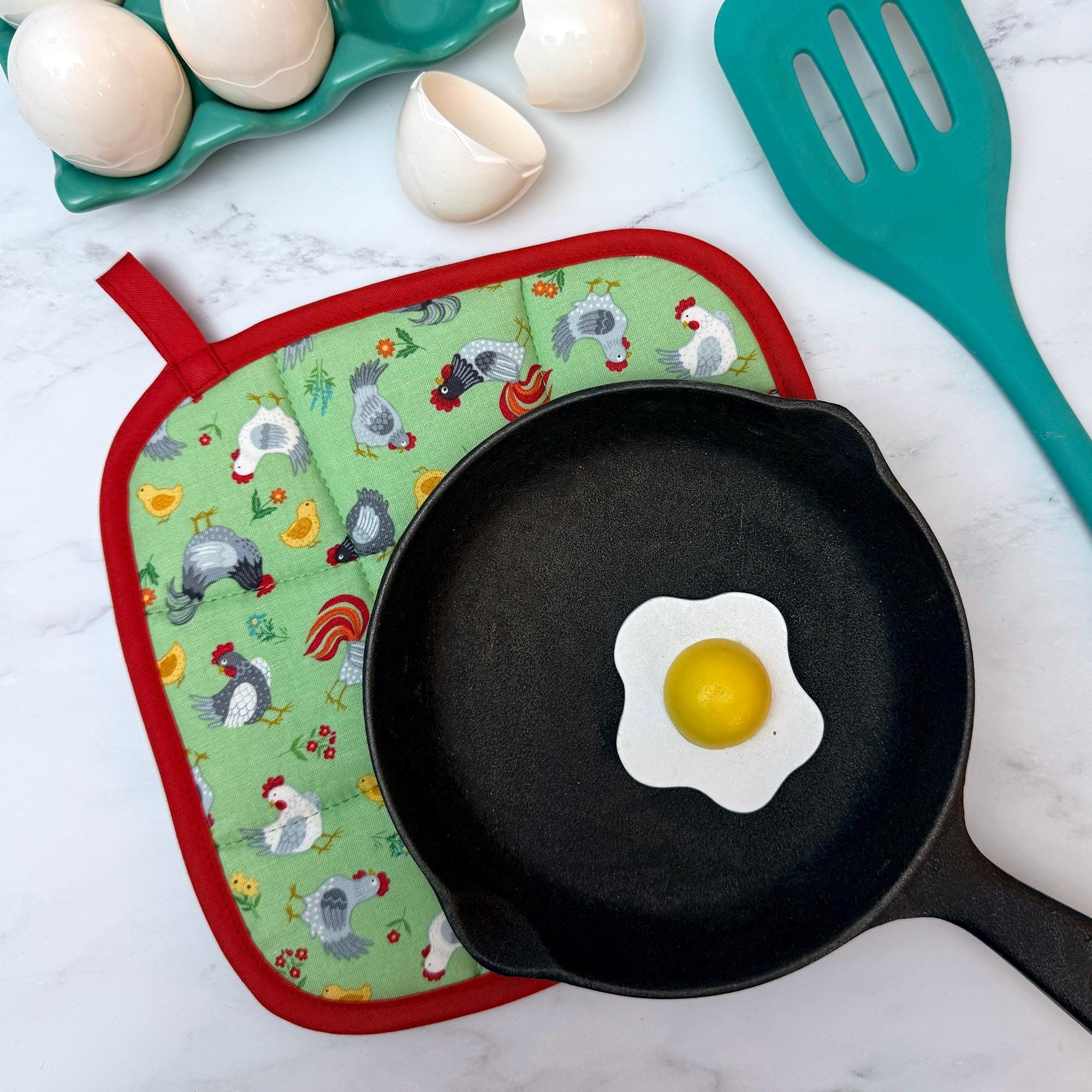 Chicken Coop Pot Holder