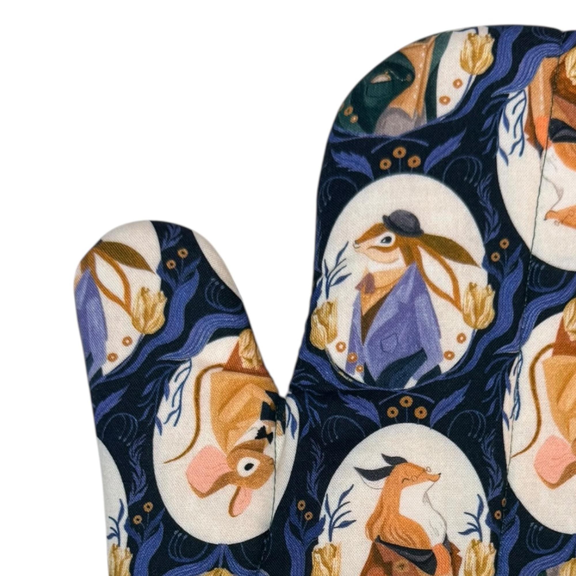 Dapper Animals Oven Mitt
