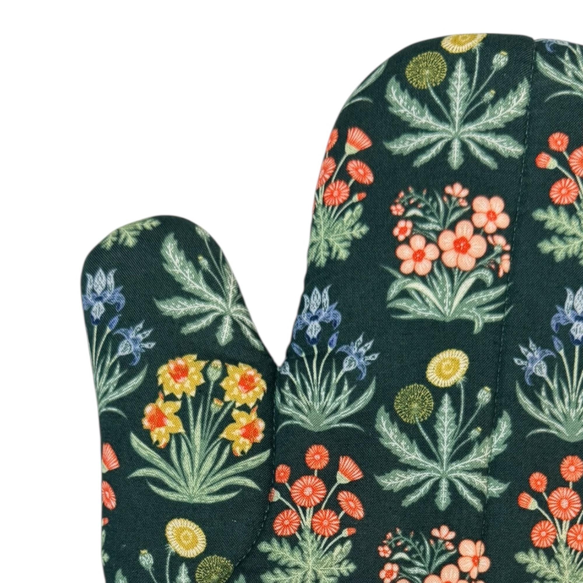 Botanical Blooms Oven Mitt