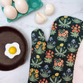 Load image into Gallery viewer, Botanical Blooms Oven Mitt
