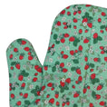 Load image into Gallery viewer, Strawberry Patch Oven Mitt
