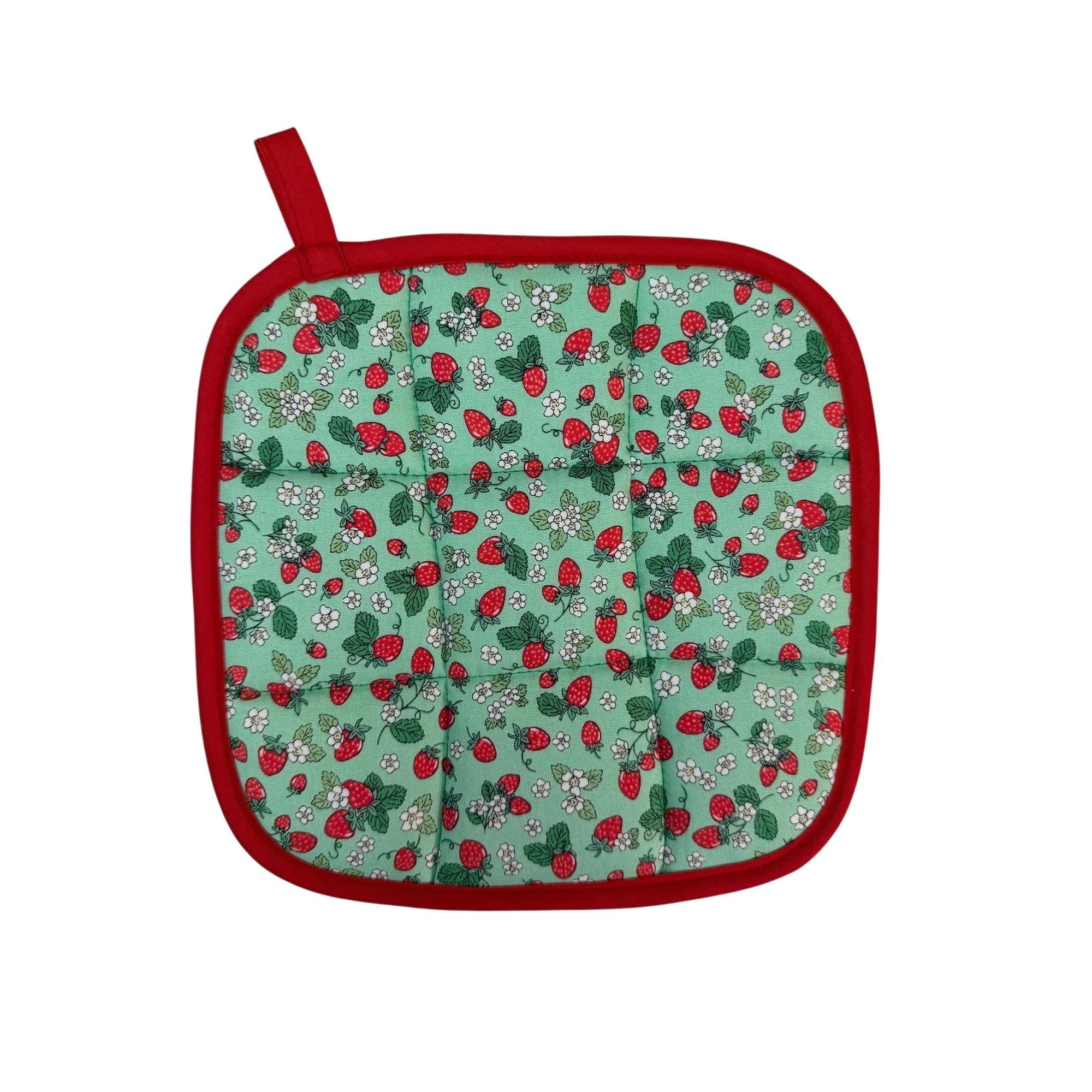 Strawberry Patch Pot Holder