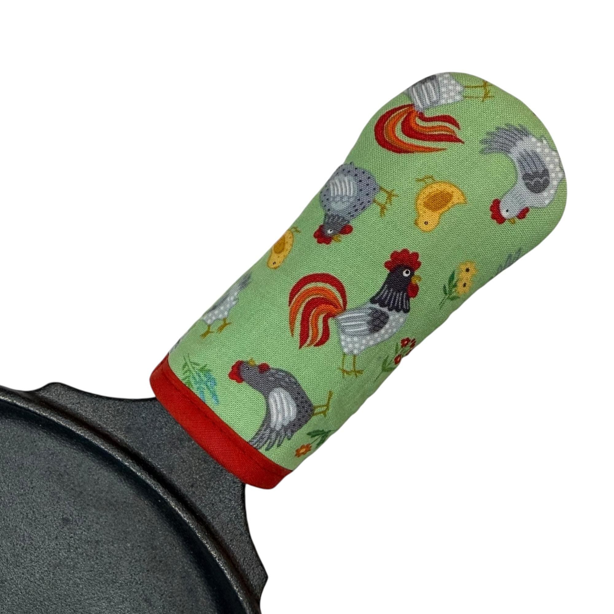 Chicken Coop Cast Iron Skillet Mitt