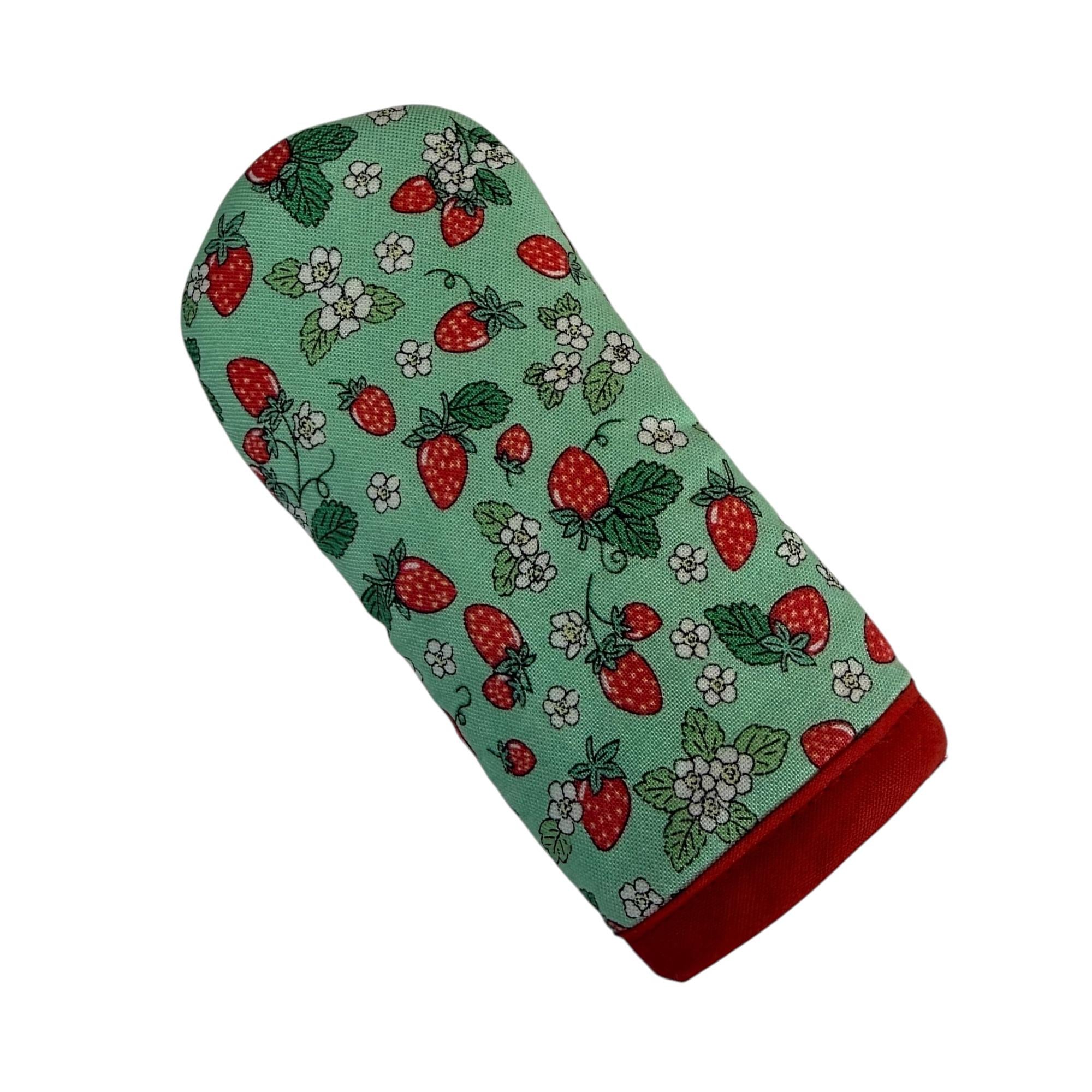 Strawberry Patch Cast Iron Skillet Mitt