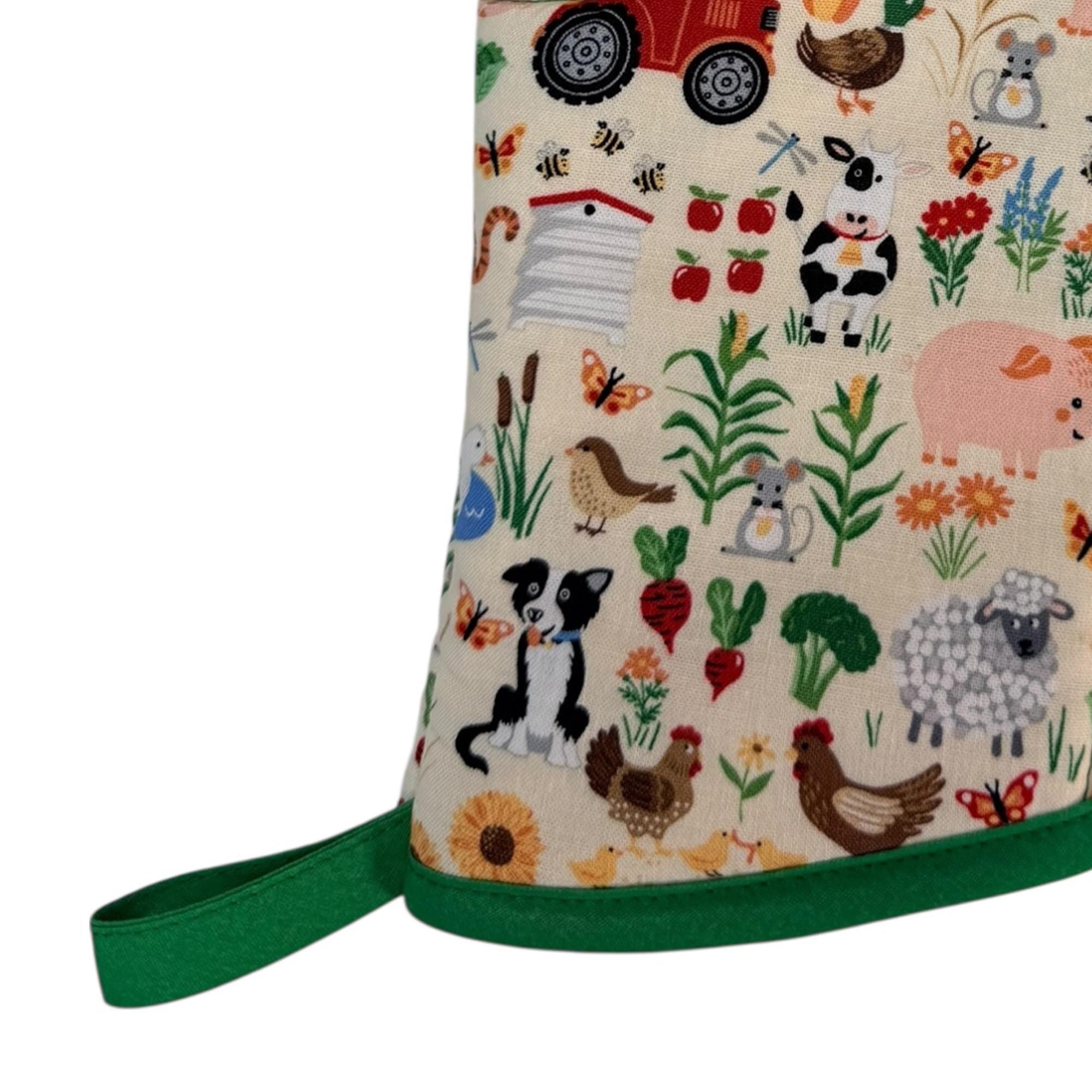Happy Farm Oven Mitt