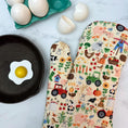 Load image into Gallery viewer, Happy Farm Oven Mitt
