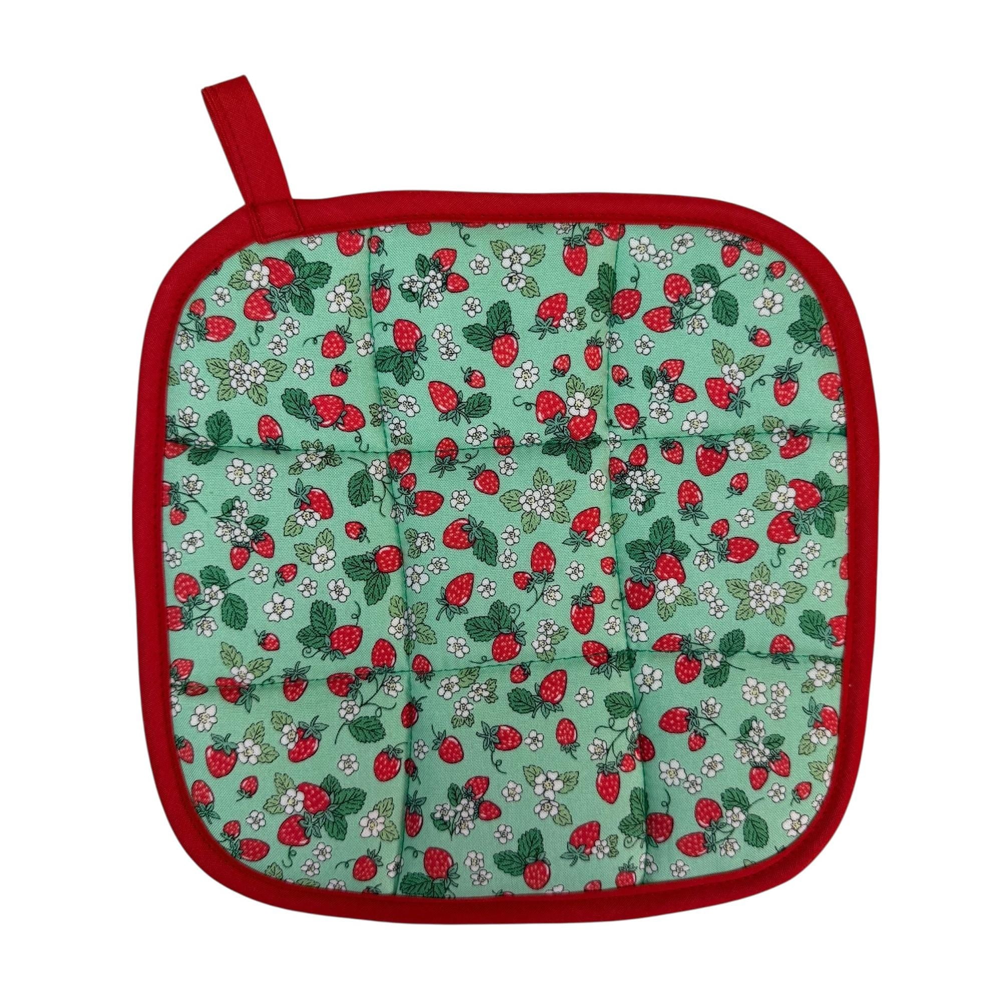 Strawberry Patch Pot Holder