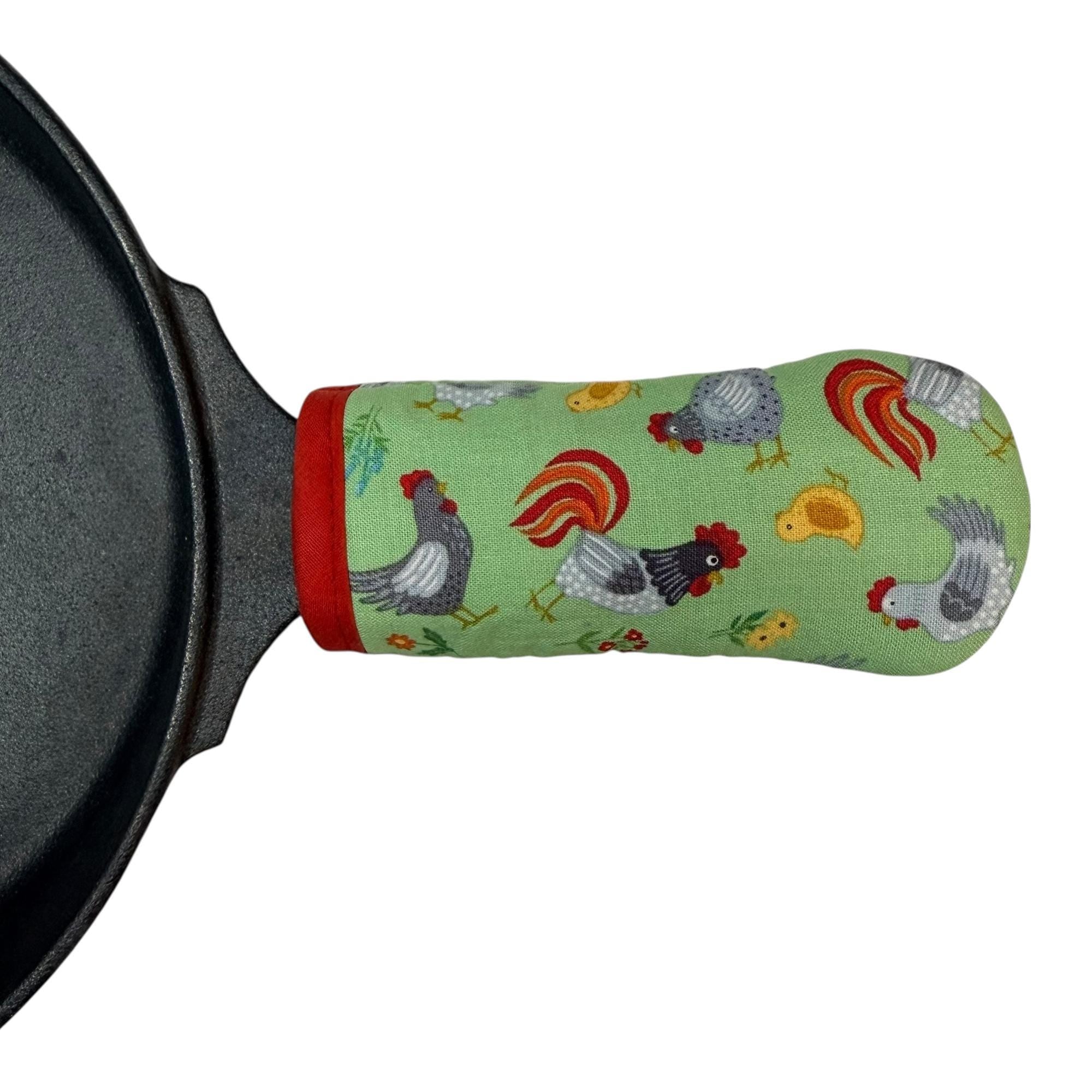 Chicken Coop Cast Iron Skillet Mitt