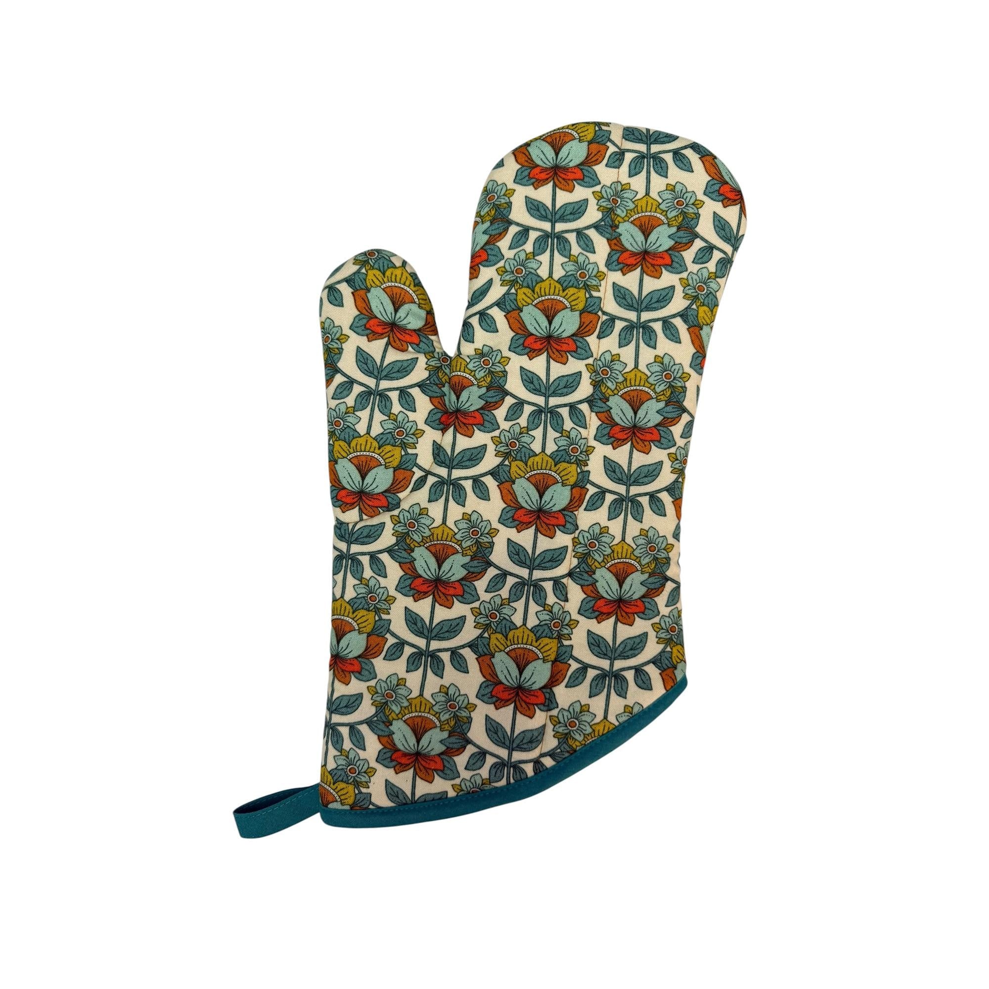 Cottage Bloom Oven Mitt